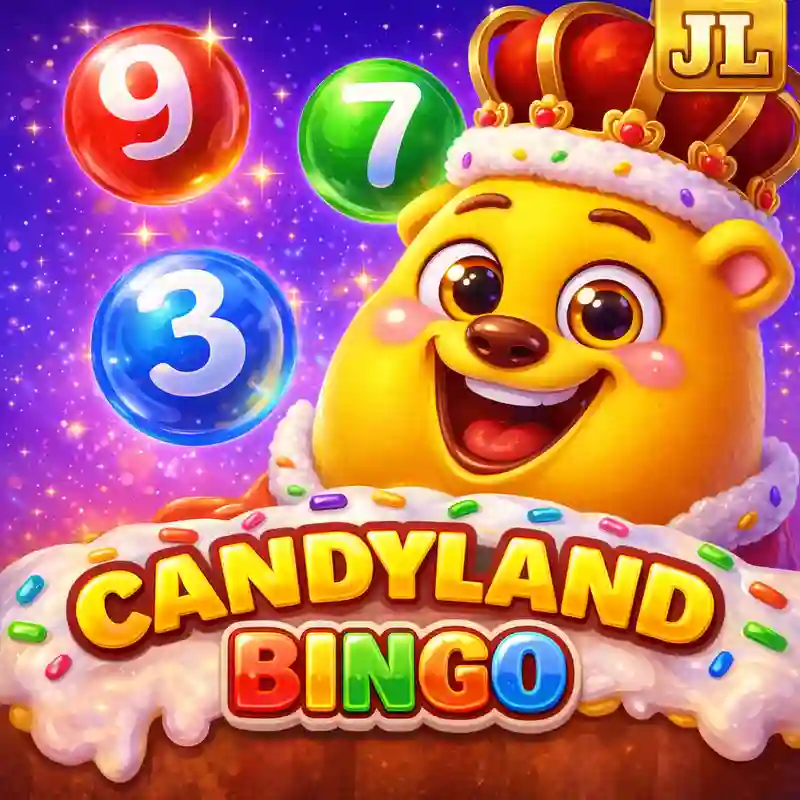 Candyland Bingo Game Poster